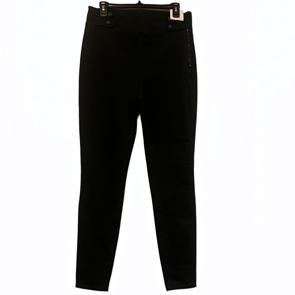 White House Black Market - Extra High Rise Skinny Black Jeans sz. 10 Long - NWT